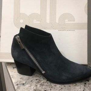 Sigerson Morrison Belle Denim New buck booties